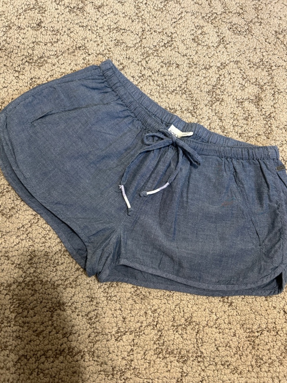 Roxy Women's Chambray Drawstring Shorts
